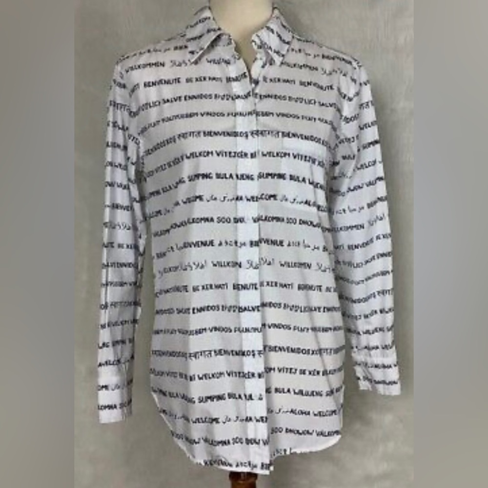 Cotton Button Down - image 1